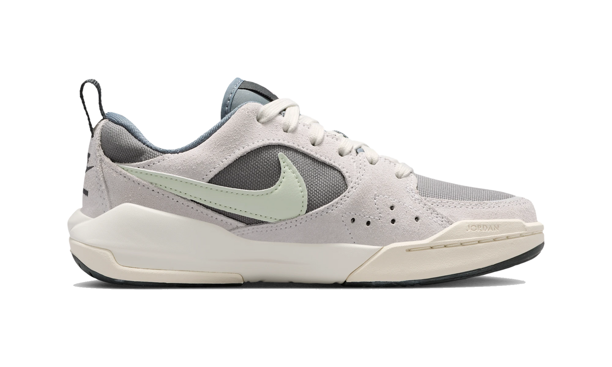 Overkicks - Air Jordan CMFT Era Cool Grey Iris Whisper Jade Aura (HQ0506-003) - detalle suela
