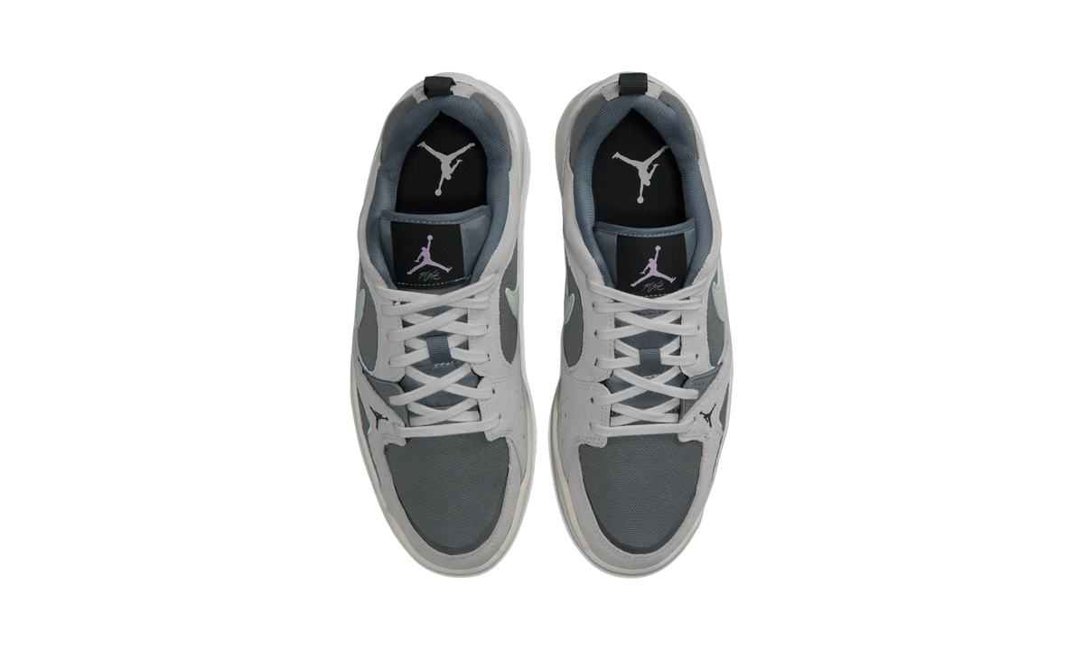 Overkicks - Air Jordan CMFT Era Cool Grey Iris Whisper Jade Aura (HJ6777-003) - vista superior