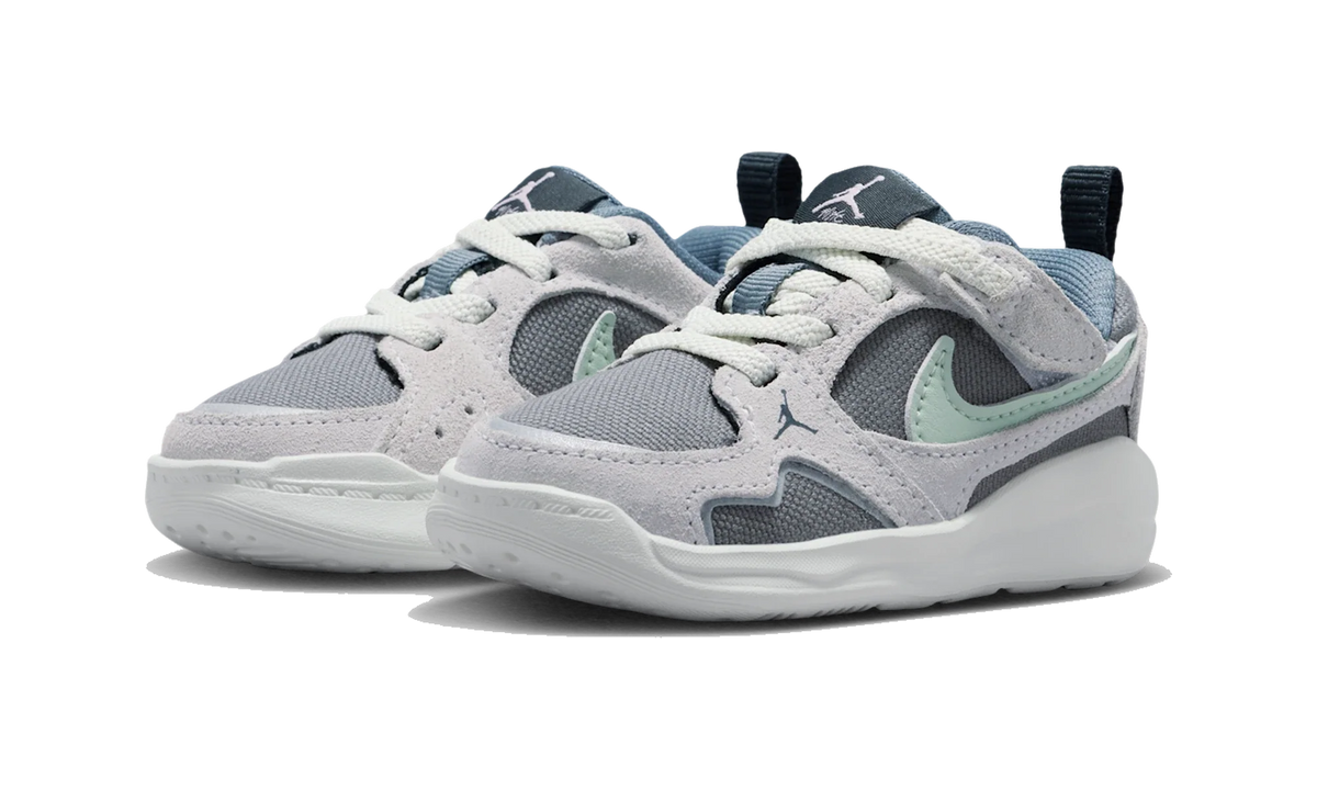 Overkicks - Air Jordan CMFT Era Cool Grey Iris Whisper Jade Aura (TD) (HQ0508-003) - imagen 2
