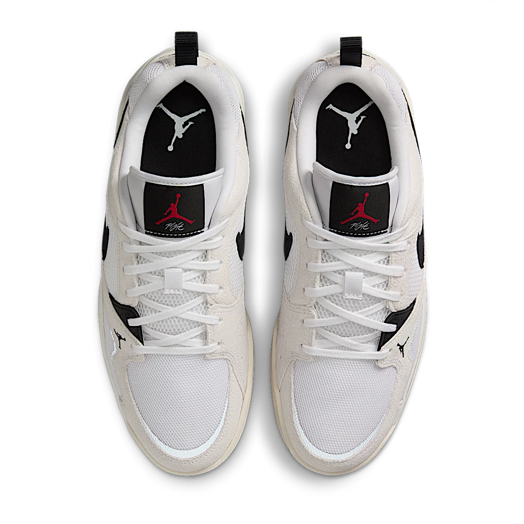 Overkicks - Air Jordan CMFT Era White Sail Black (HJ6777-100) - par completo
