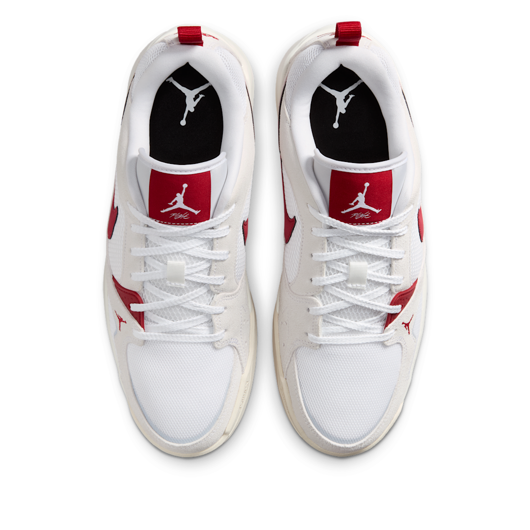 Overkicks - Air Jordan CMFT Era White Sail Black Varsity Red (HJ6777-116) - par completo