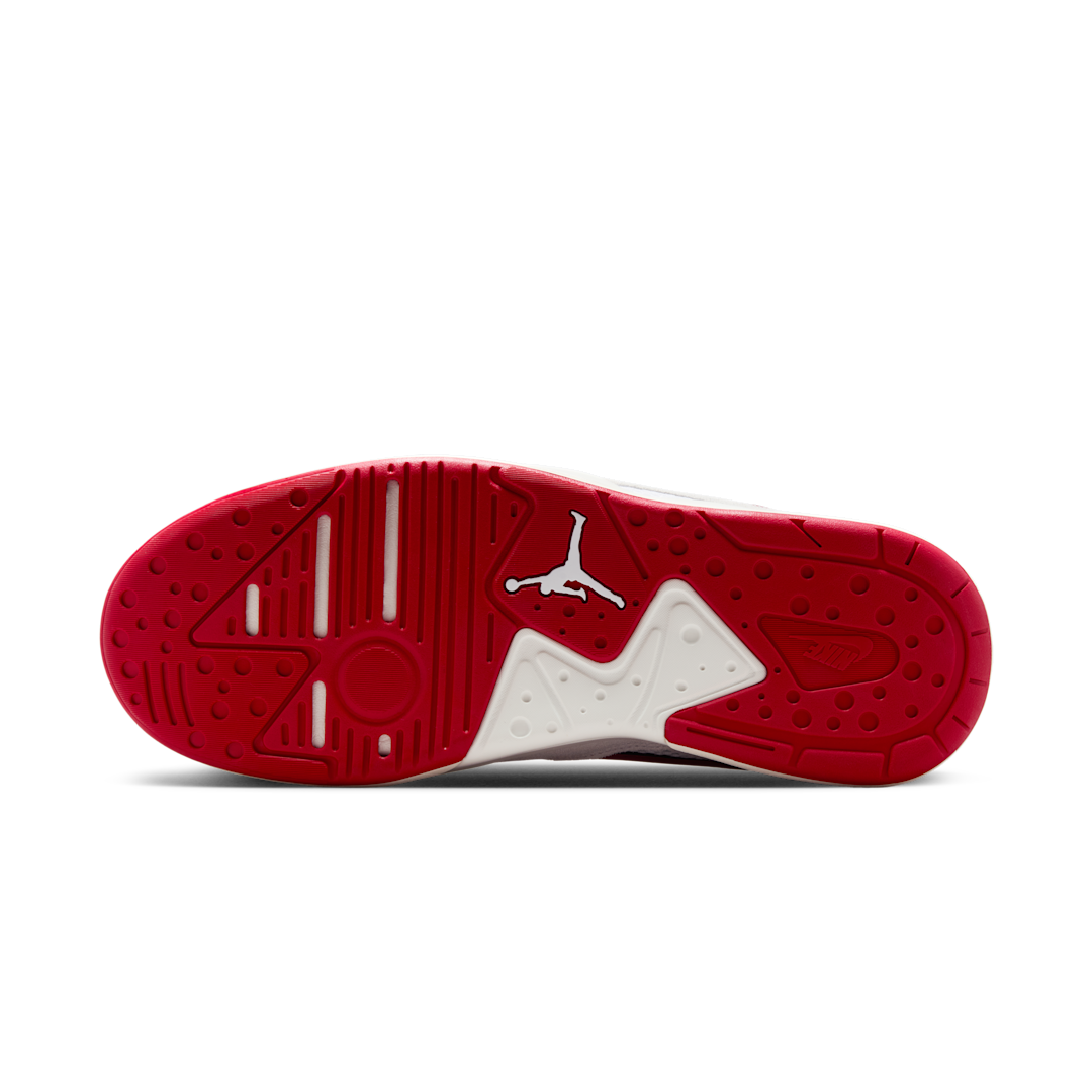 Overkicks - Air Jordan CMFT Era White Sail Black Varsity Red (HJ6777-116) - detalle suela