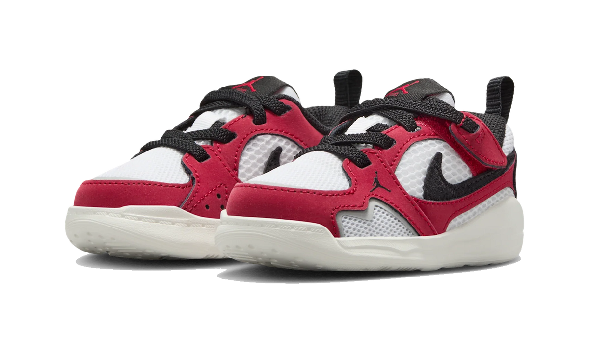 Overkicks - Air Jordan CMFT Era White Varsity Red Sail Black (TD) (HQ0508-106) - imagen 2