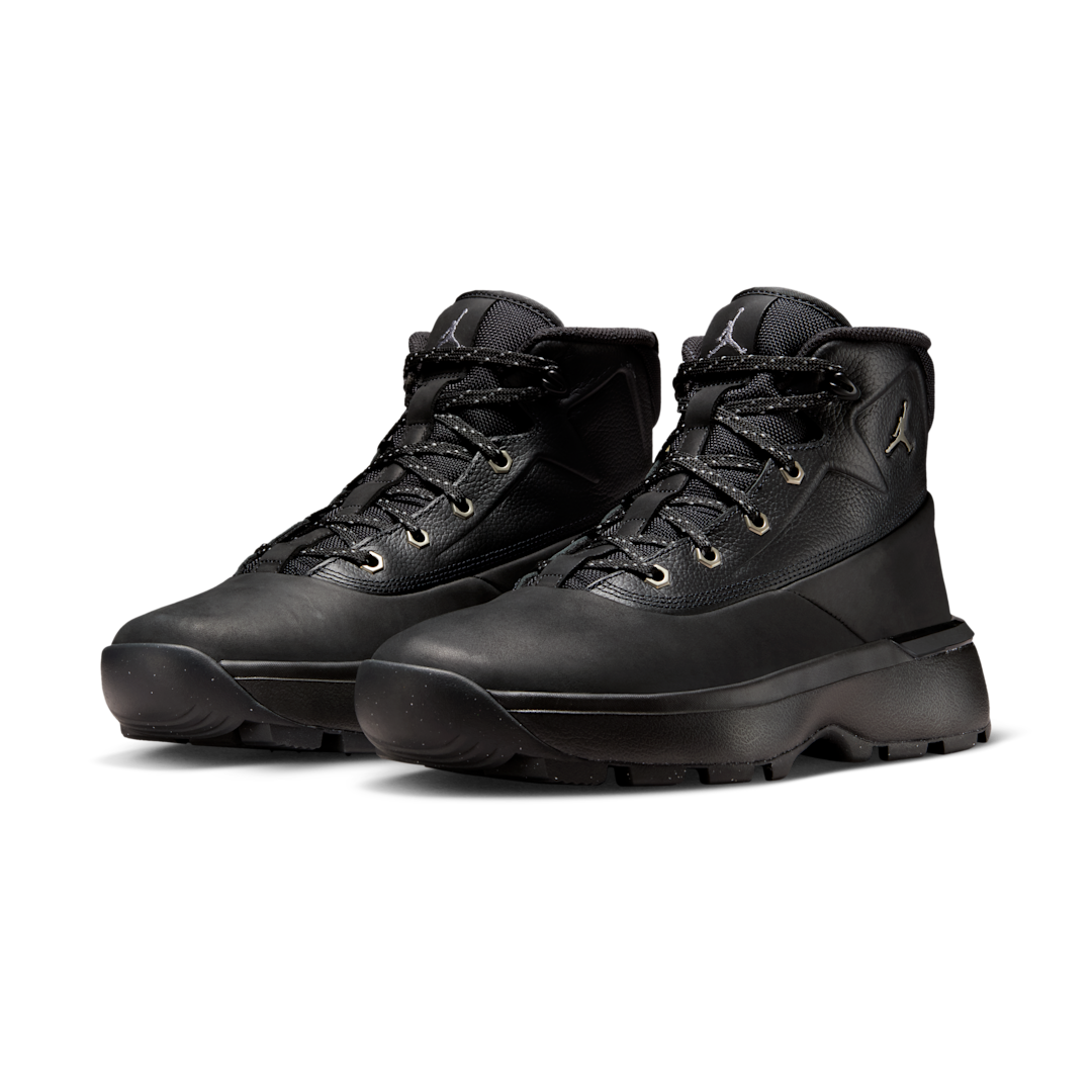 Overkicks - Air Jordan City Boot Black Metallic Silver (HV4580-001) - vista trasera