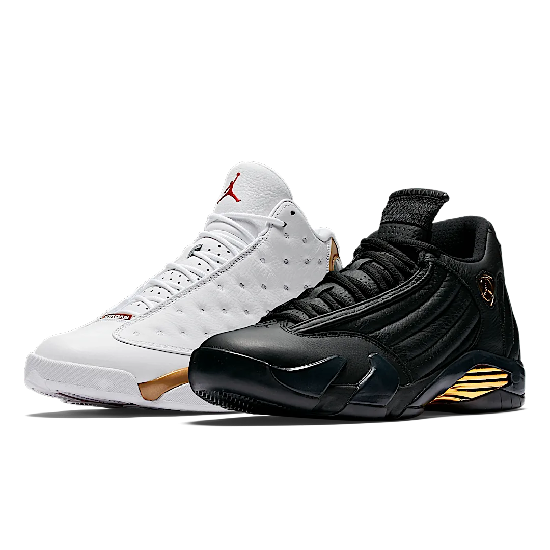 Overkicks - Air Jordan Defining Moments Pack Last Shot (897563-900) - vista lateral