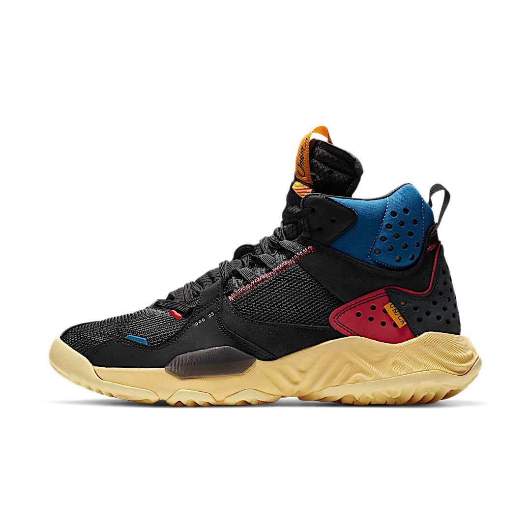 Overkicks - Air Jordan Delta Mid Union Off Noir (DA1951-001) - vista lateral