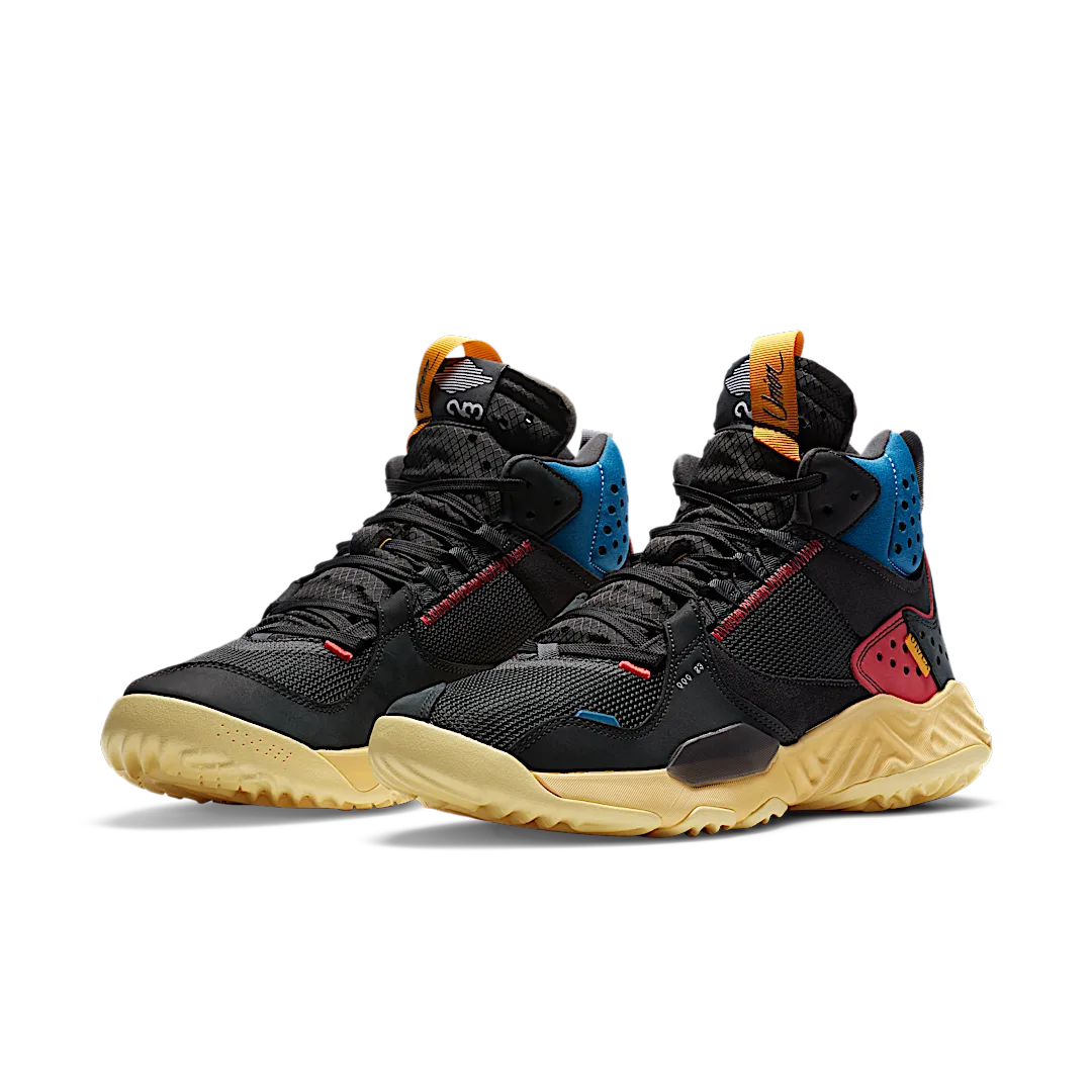 Overkicks - Air Jordan Delta Mid Union Off Noir (DA1951-001) - vista trasera