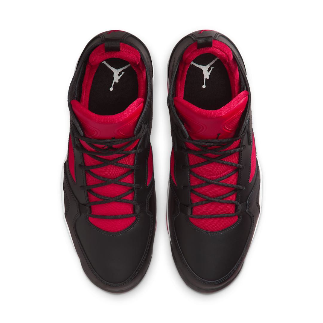 Overkicks - Air Jordan Flight Club 91 Black White Varsity Red (DC7329-061) - par completo
