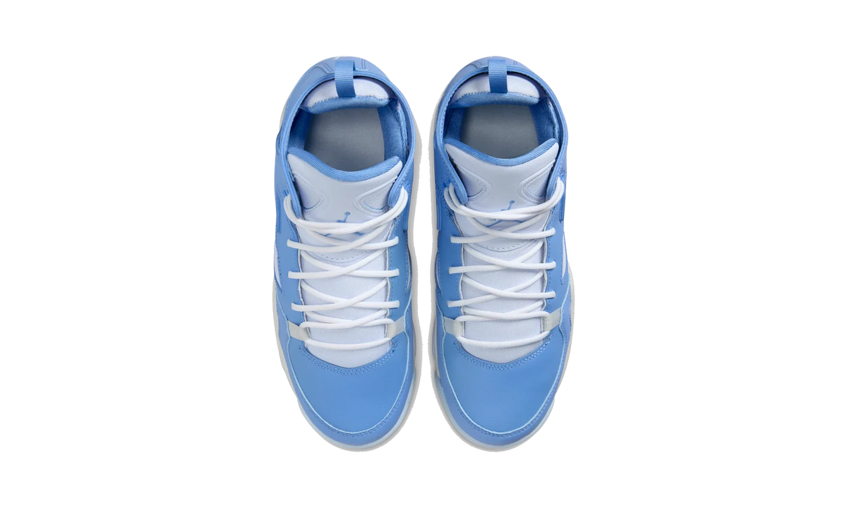 Overkicks - Air Jordan Flight Club '91 Legend Blue Pure Platinum Sail Hydrogen Blue (GS) (DM1685-400) - imagen 5
