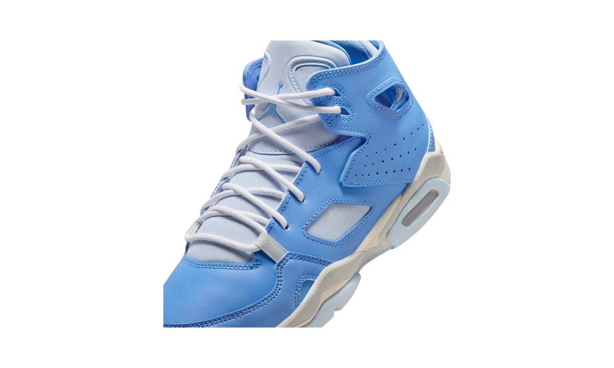 Overkicks - Air Jordan Flight Club '91 Legend Blue Pure Platinum Sail Hydrogen Blue (GS) (DM1685-400) - imagen 7