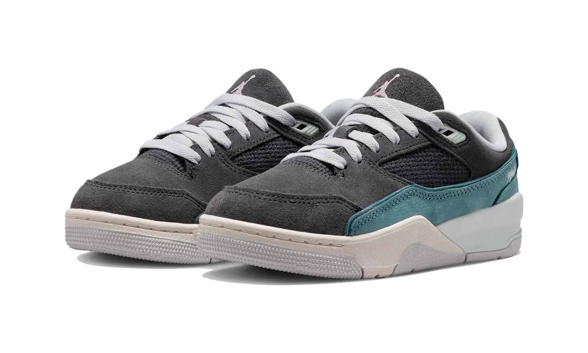 Overkicks - Air Jordan Flight Court Anthracite Iris Whisper Barely Green (GS) (HF3333-008) - imagen 2