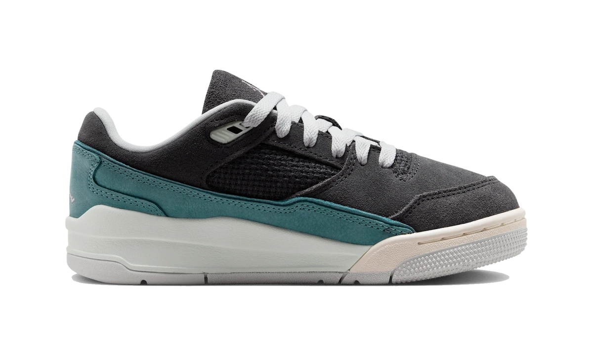Overkicks - Air Jordan Flight Court Anthracite Iris Whisper Barely Green (GS) (HF3333-008) - imagen 4