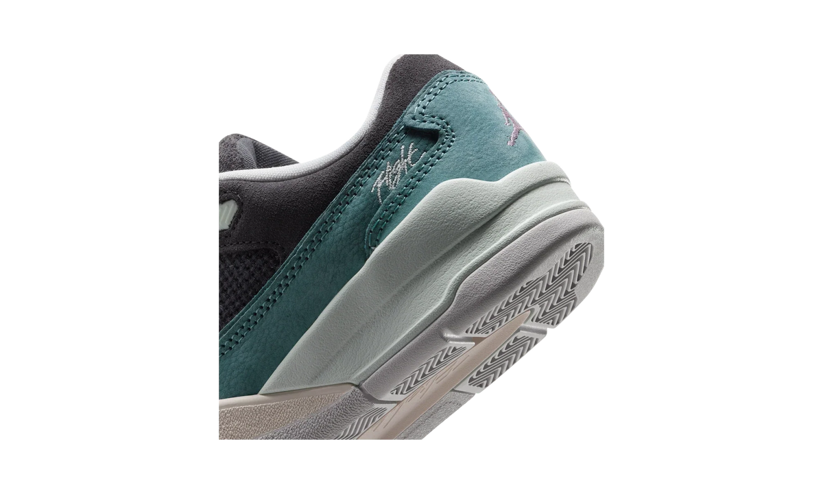 Overkicks - Air Jordan Flight Court Anthracite Iris Whisper Barely Green (GS) (HF3333-008) - imagen 8