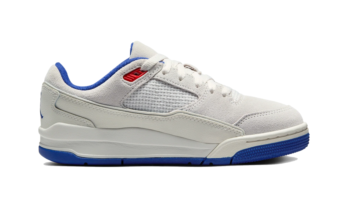 Overkicks - Air Jordan Flight Court Beige Royal (GS) (HF3333-005) - imagen 4