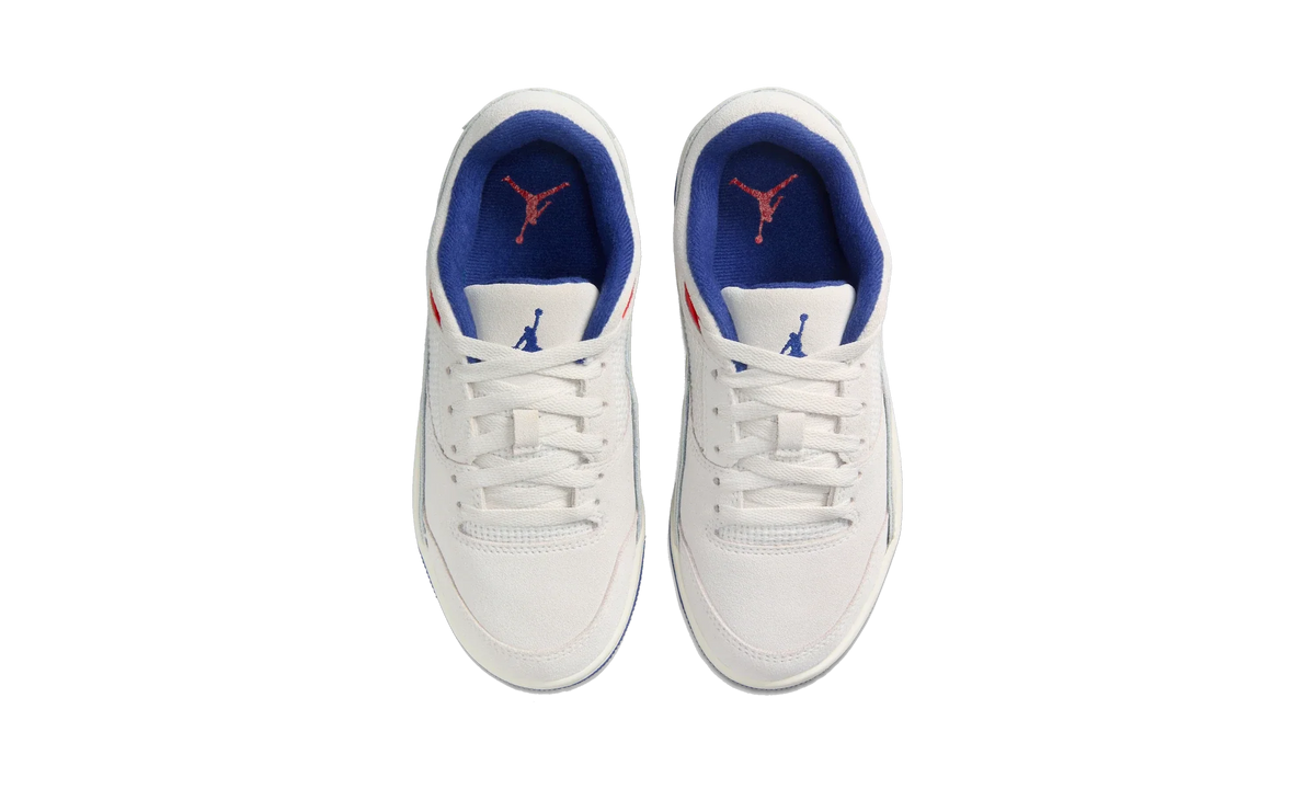 Overkicks - Air Jordan Flight Court Beige Royal (GS) (HF3333-005) - imagen 5