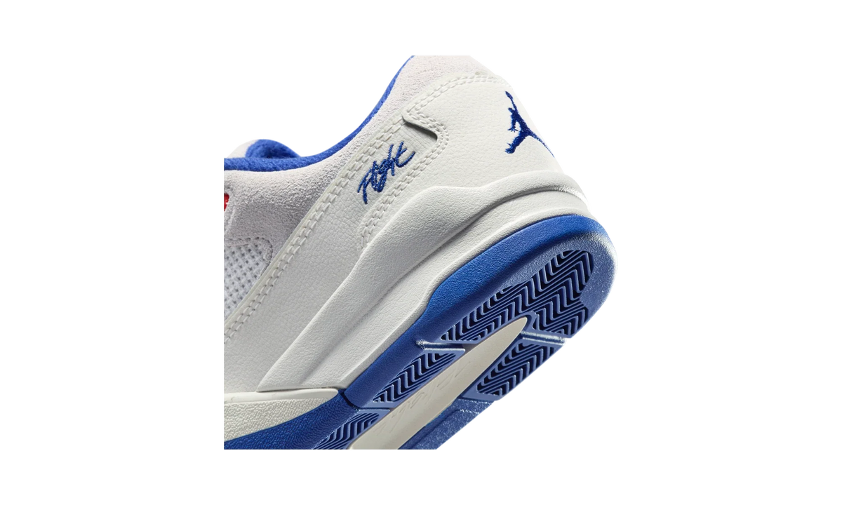 Overkicks - Air Jordan Flight Court Beige Royal (GS) (HF3333-005) - imagen 8