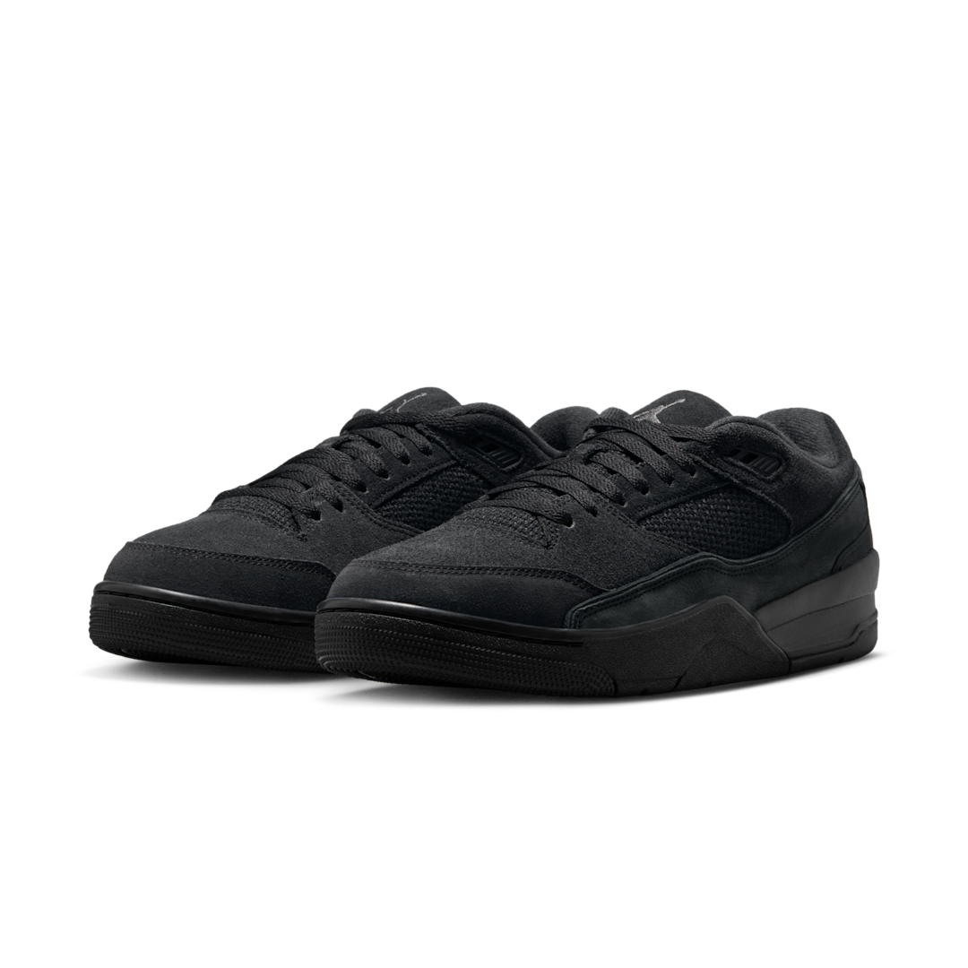 Overkicks - Air Jordan Flight Court Black Anthracite (HF3255-010) - vista trasera