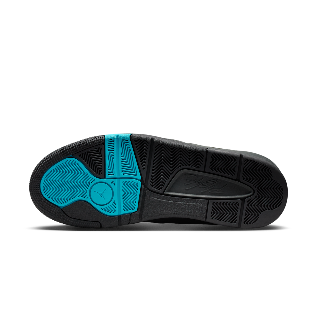 Overkicks - Air Jordan Flight Court Black Gamma Blue (HF3255-040) - detalle suela