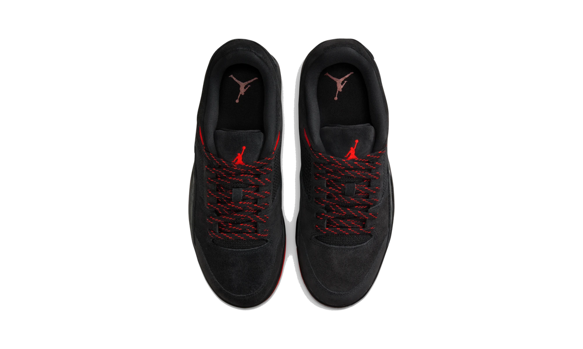 Overkicks - Air Jordan Flight Court Black Infrared (HF3255-011) - vista superior