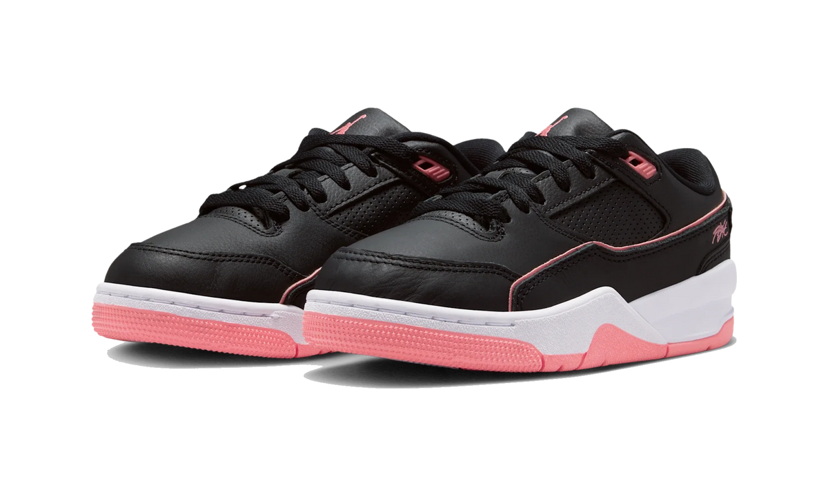 Overkicks - Air Jordan Flight Court Black Pink Gaze (GS) (HF3333-009) - imagen 2