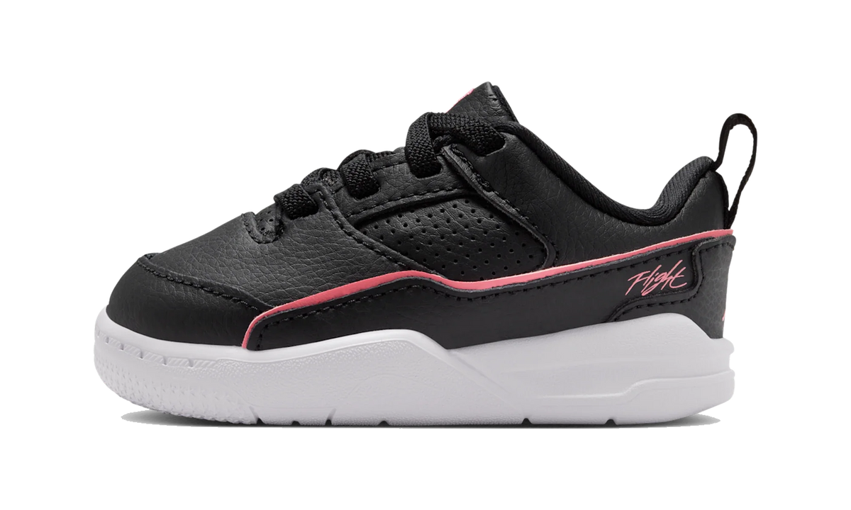 Overkicks - Air Jordan Flight Court Black Pink Gaze (TD) (HF3331-009) - vista lateral