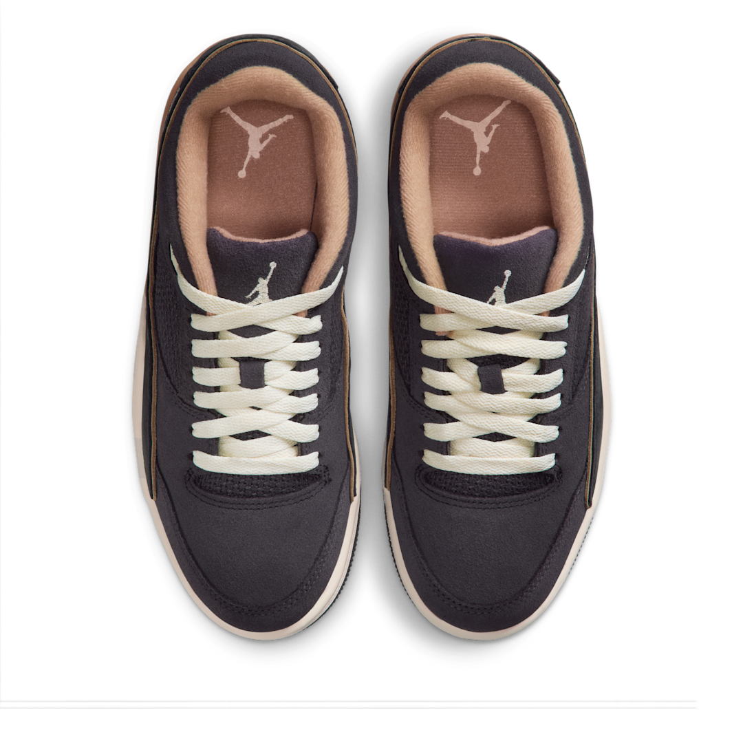 Overkicks - Air Jordan Flight Court Black Rattan Coconut Milk (FZ9854-001) - par completo