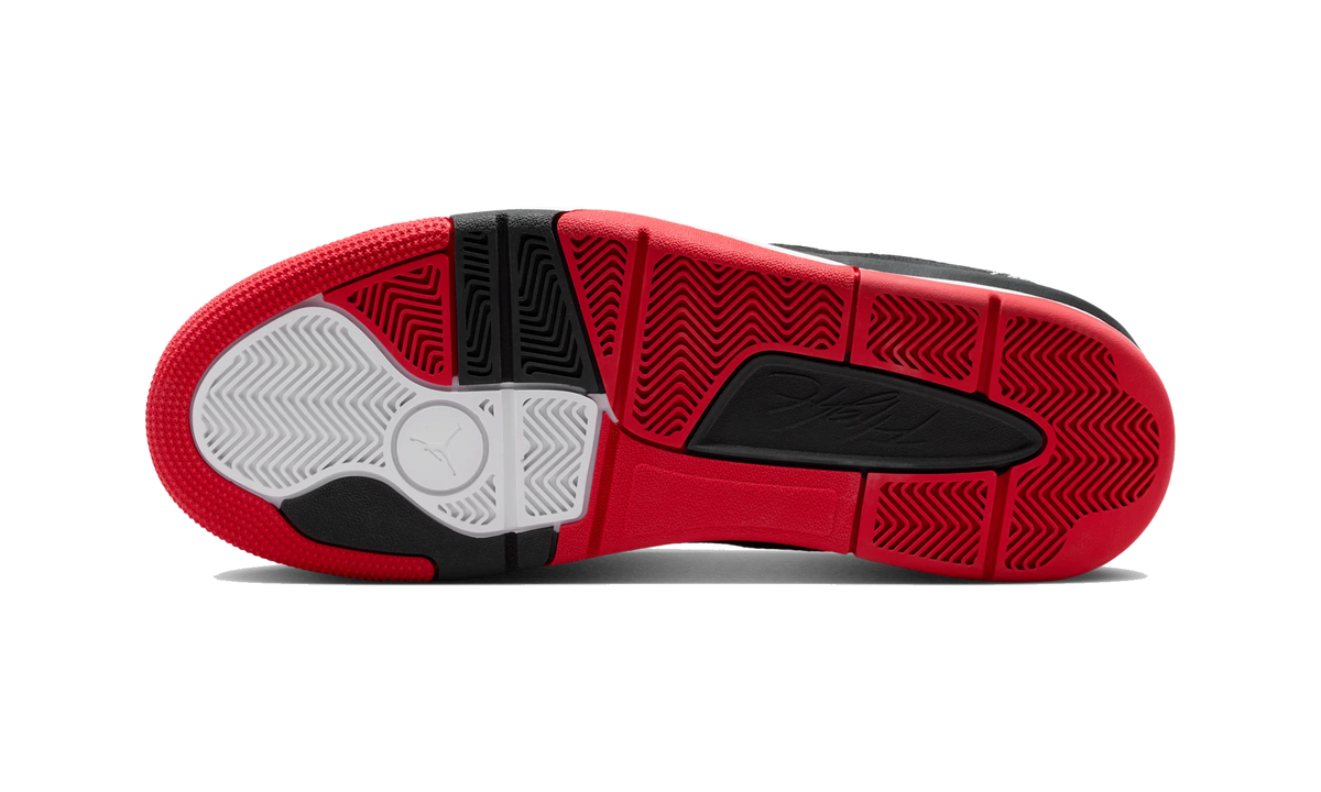 Overkicks - Air Jordan Flight Court Black/University Red/White (HF3255-016) - par completo