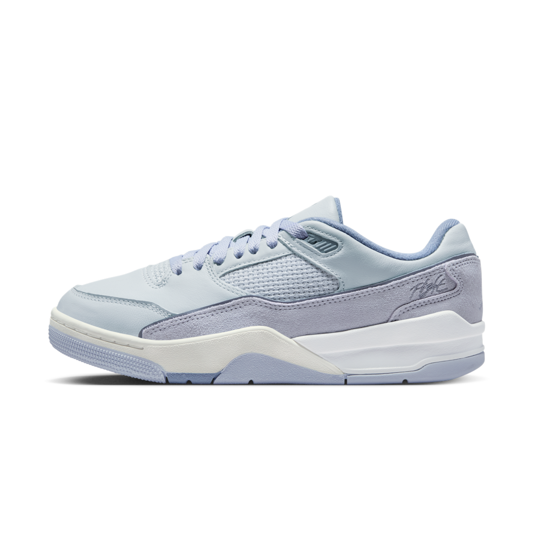 Overkicks - Air Jordan Flight Court Ghost Ashen Slate (FZ9854-003) - vista lateral