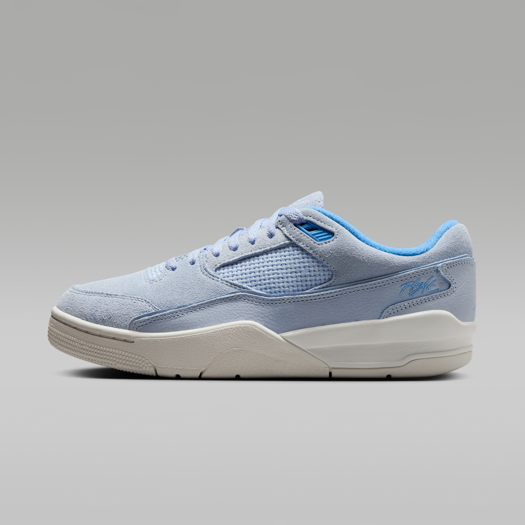 Overkicks - Air Jordan Flight Court Hydrogen Blue (FZ9854-400) - vista lateral