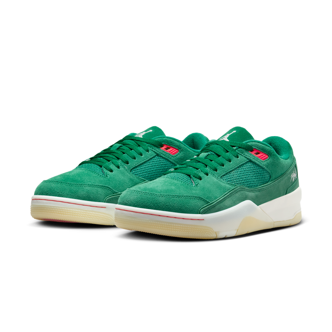 Overkicks - Air Jordan Flight Court Malachite (HF3255-300) - vista trasera