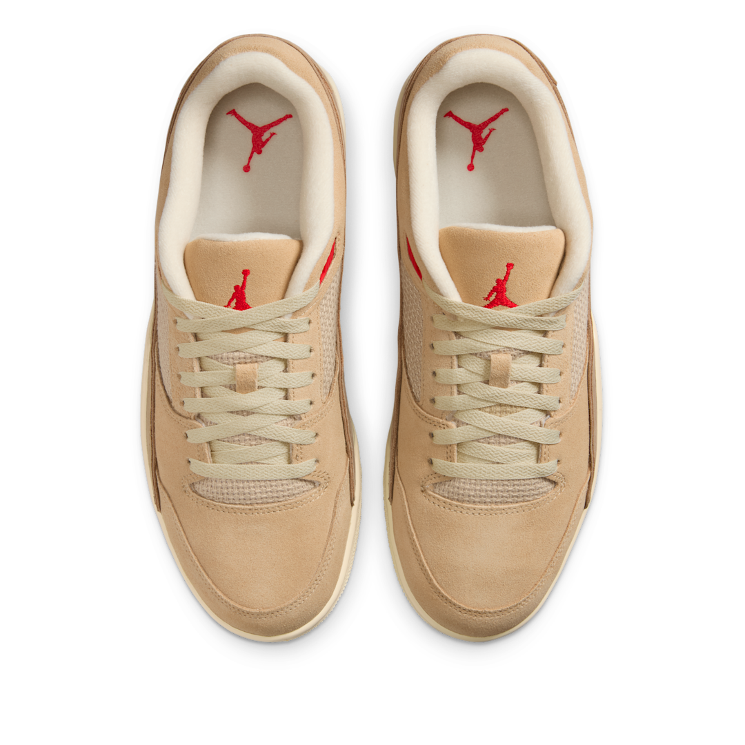 Overkicks - Air Jordan Flight Court Mushroom Desert Camo Fossil Fire Red (HF3255-201) - par completo