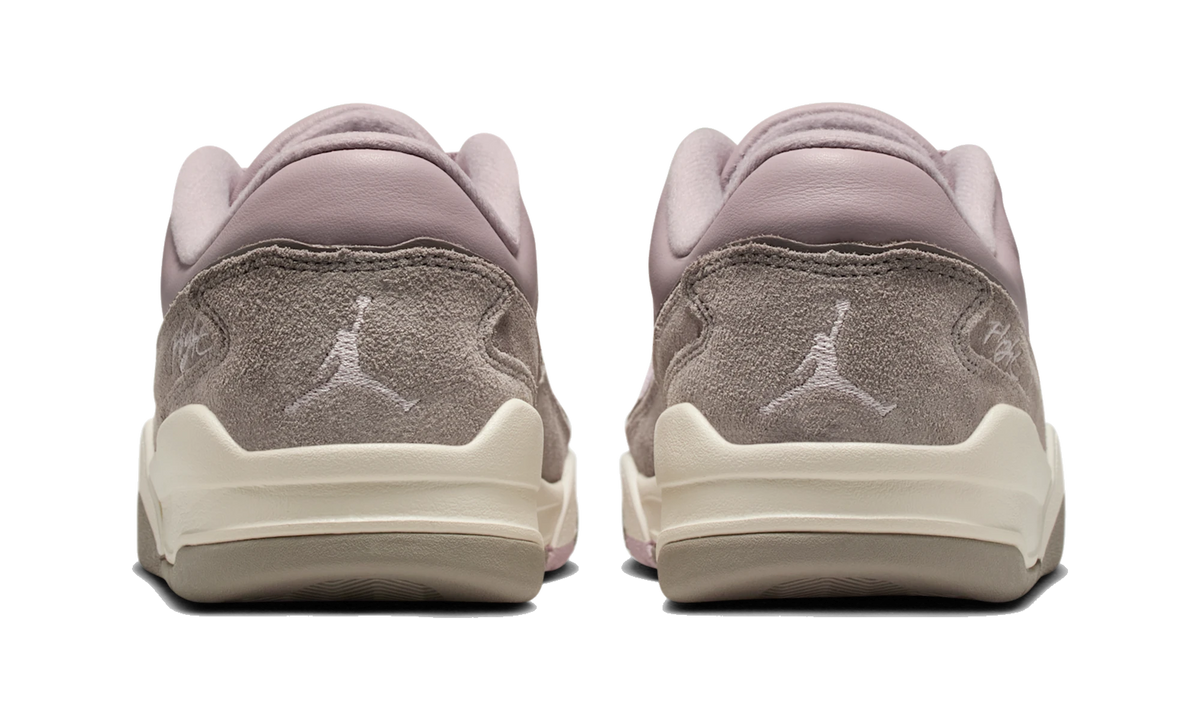 Overkicks - Air Jordan Flight Court Particle Rose Enigma Stone (FZ9854-606) - detalle talón