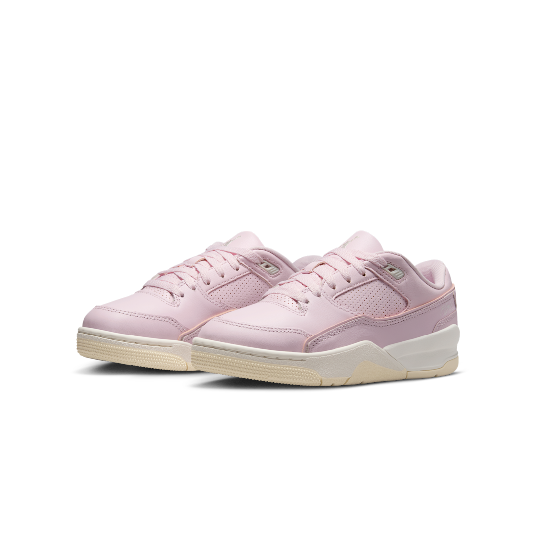 Overkicks - Air Jordan Flight Court Pink Foam Muslin Sail (HF3333-600) - vista trasera
