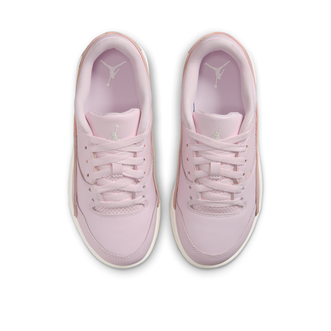 Overkicks - Air Jordan Flight Court Pink Foam Muslin Sail (HF3333-600) - par completo