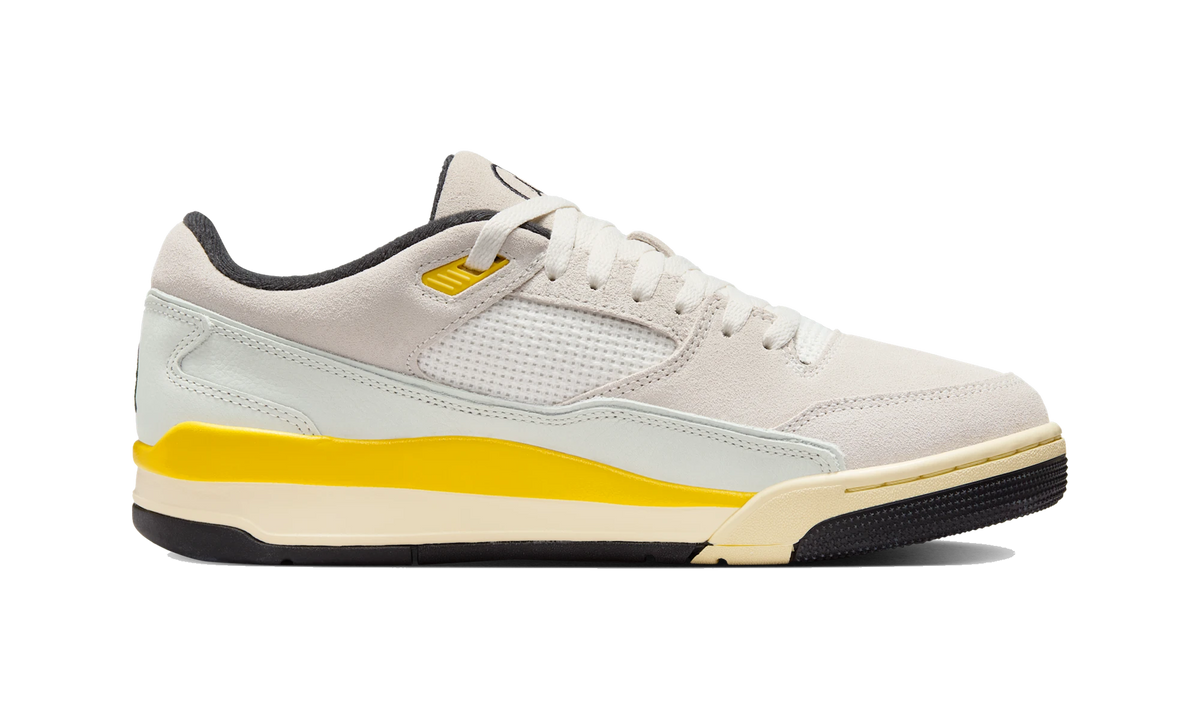 Overkicks - Air Jordan Flight Court Quai 54 Sail Tour Yellow (IB8838-107) - detalle suela