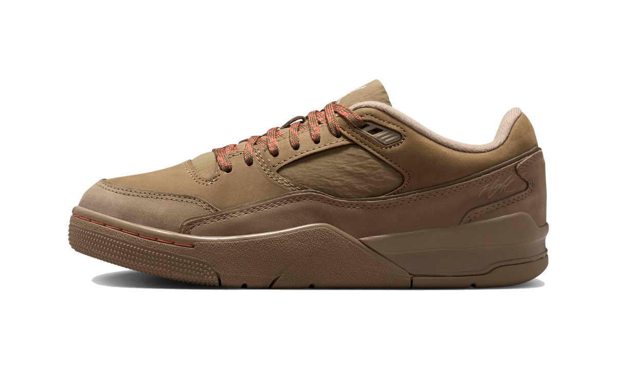 Overkicks - Air Jordan Flight Court SE Brown Kelp Wild Mango (IB4414-300) - vista lateral