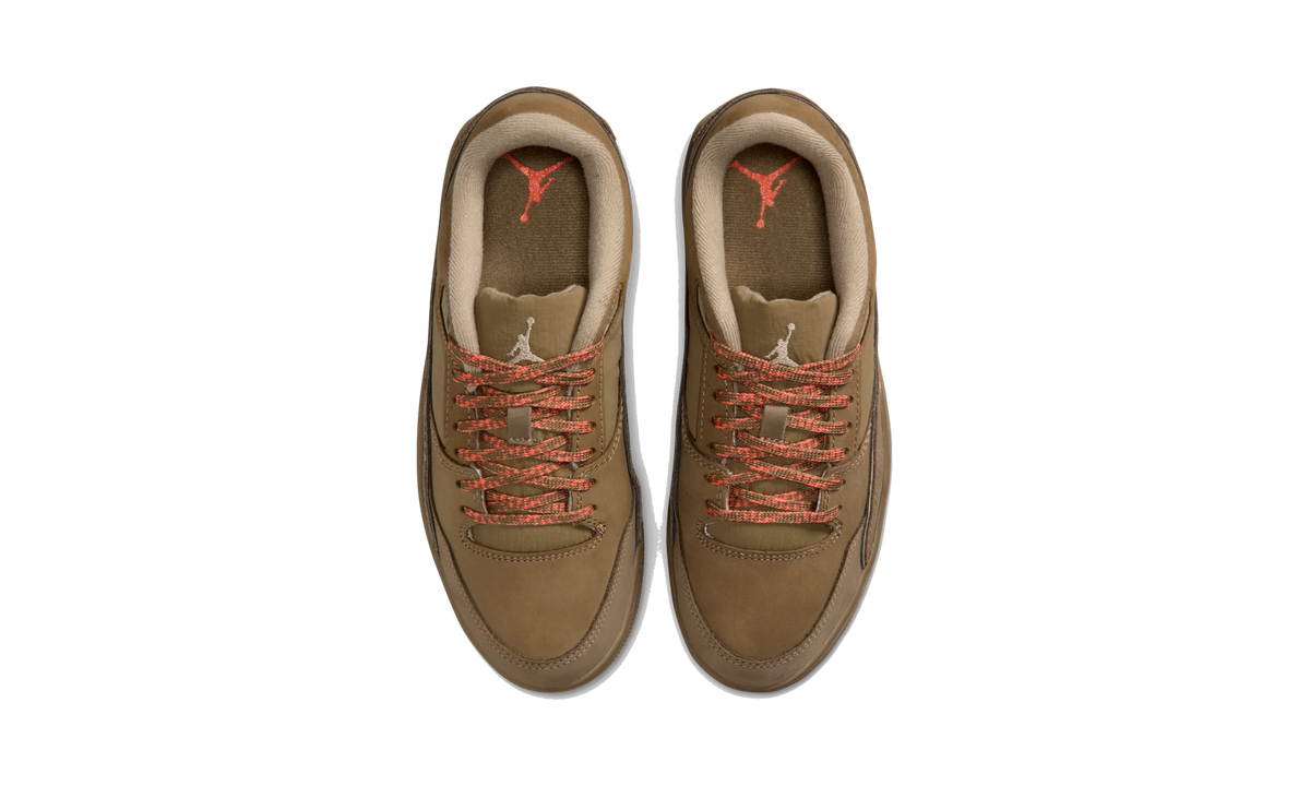 Overkicks - Air Jordan Flight Court SE Brown Kelp Wild Mango (IB4414-300) - vista superior