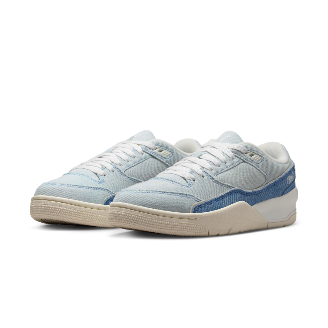 Overkicks - Air Jordan Flight Court SE Denim (IB4414-100) - vista trasera