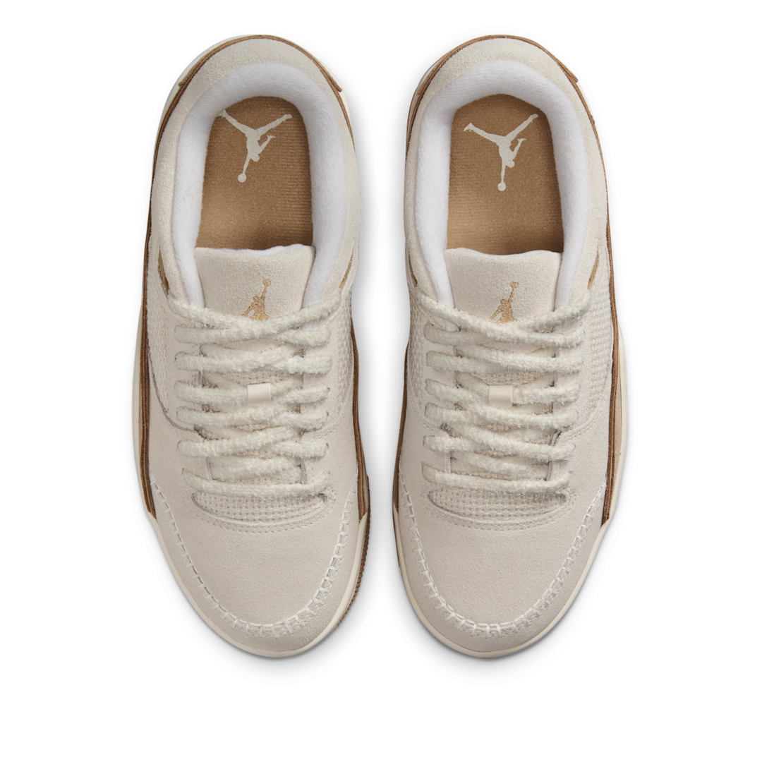 Overkicks - Air Jordan Flight Court SE Light Orewood Brown Sail (IB4414-120) - par completo