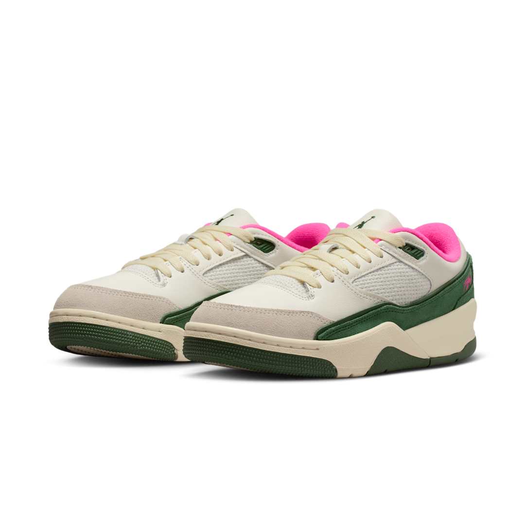 Overkicks - Air Jordan Flight Court Sail Fir Pink Blast (FZ9854-106) - vista trasera