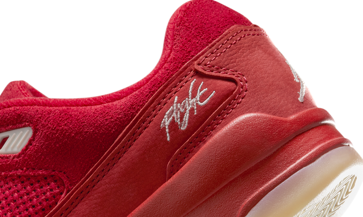 Overkicks - Air Jordan Flight Court Varsity Red Muslin Sail (FZ9854-601) - detalle