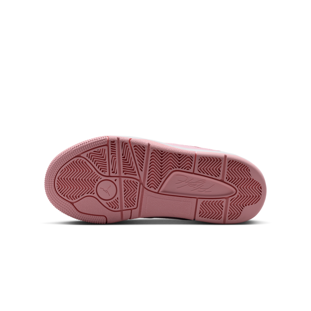 Overkicks - Air Jordan Flight Court White Medium Soft Pink (GS) (HF3333-161) - imagen 4