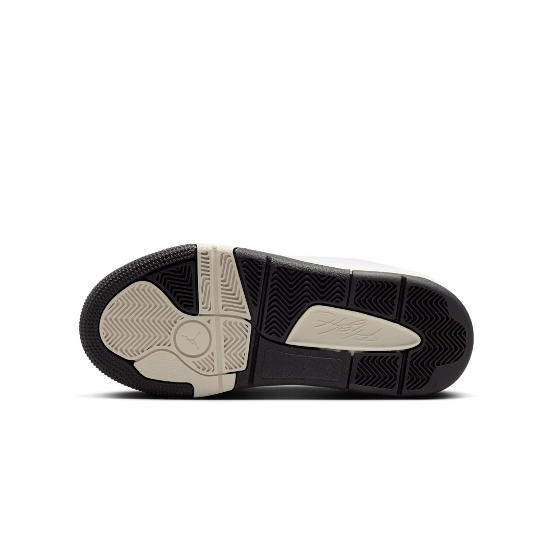 Overkicks - Air Jordan Flight Court White Sail Black (GS) (HF3333-100) - imagen 4