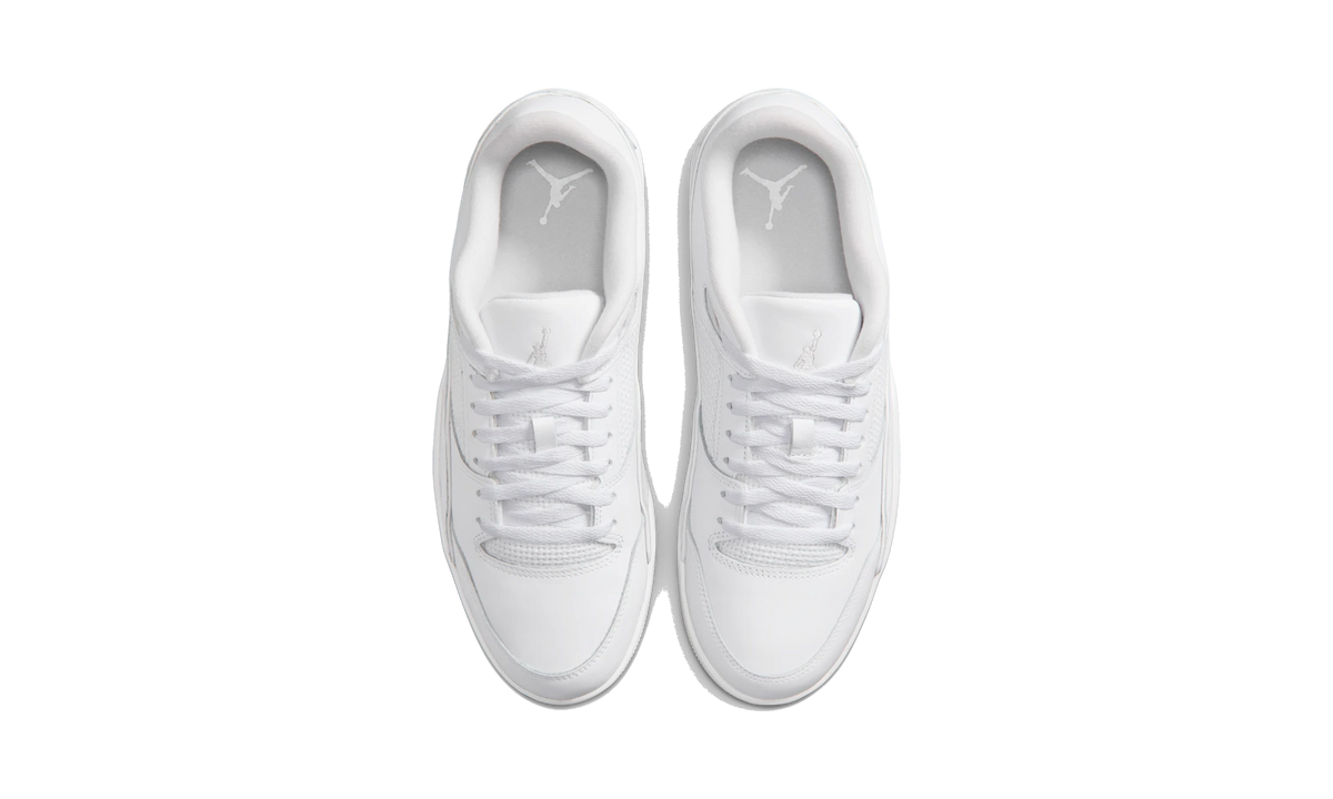 Overkicks - Air Jordan Flight Court White Vast Grey (HF3255-105) - vista superior