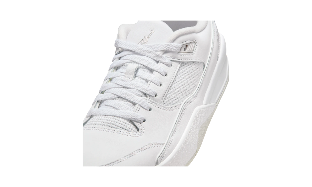 Overkicks - Air Jordan Flight Court White Vast Grey (HF3255-105) - detalle lateral interior
