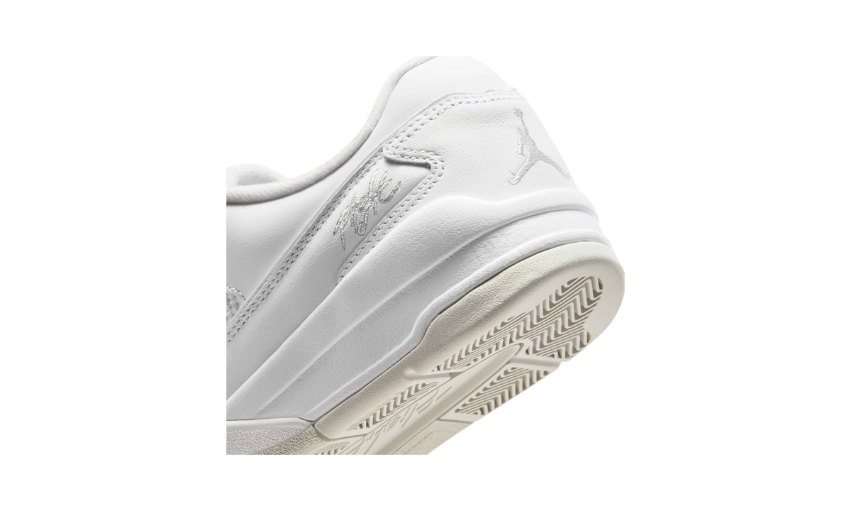 Overkicks - Air Jordan Flight Court White Vast Grey (HF3255-105) - detalle