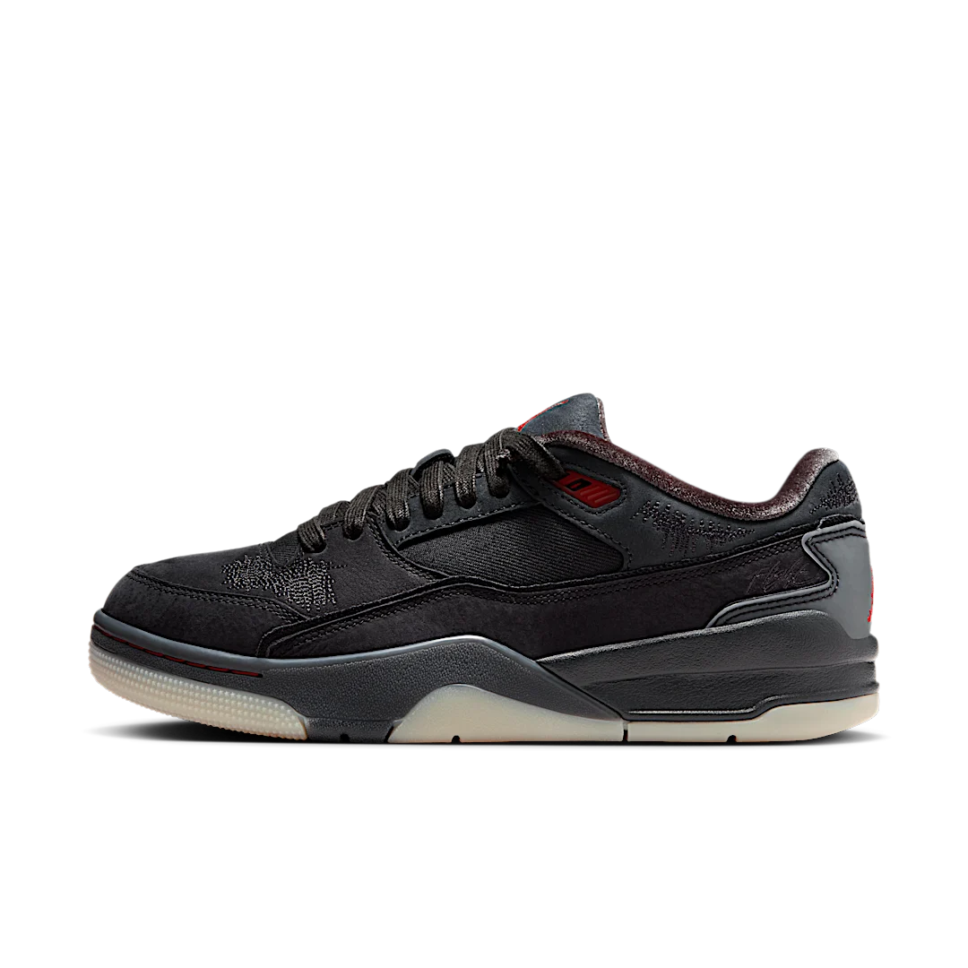 Overkicks - Air Jordan Flight Court Who Decides War Bred (HQ2958-006) - vista lateral