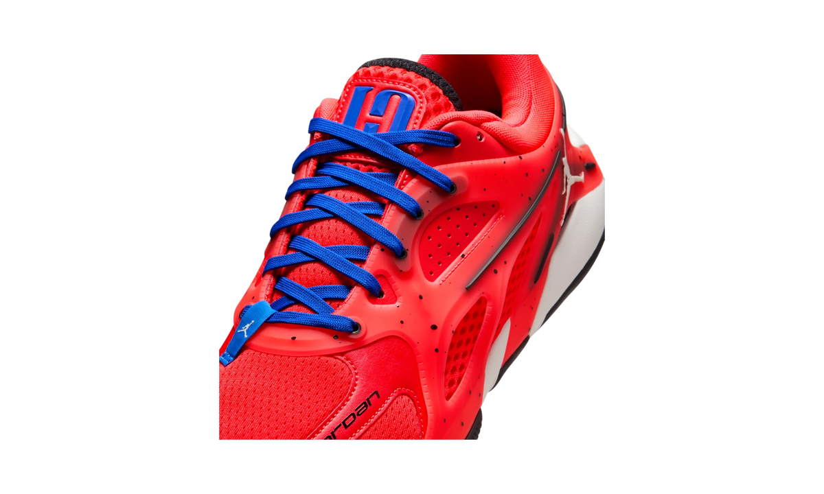 Overkicks - Air Jordan Heir Bright Crimson (FQ3858-614) - detalle lateral interior