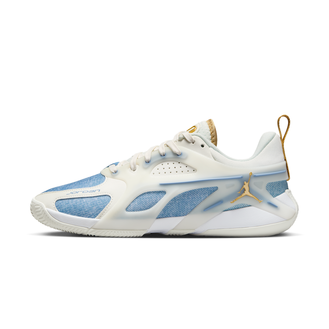 Overkicks - Air Jordan Heir Denim Gold (FZ2471-104) - vista lateral