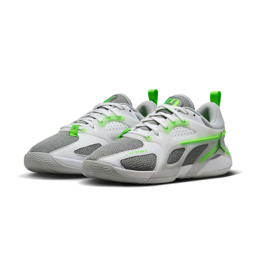 Overkicks - Air Jordan Heir Sail Electric Green (FZ2471-103) - vista trasera